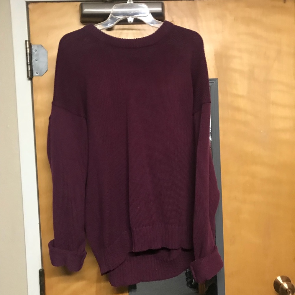 Purple sweater